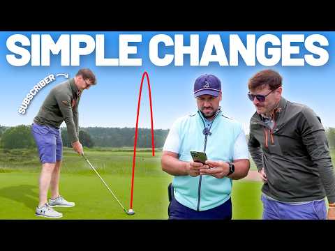 Golfer find HUGE GAINS after THESE simple changes (On Course Lesson)