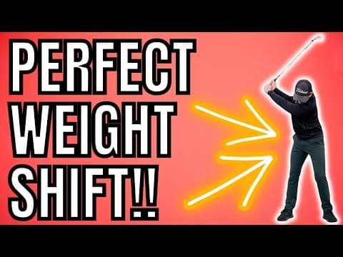 WEIGHT SHIFT - The Scientifically Proven Way Tour Pros Shift Their Weight