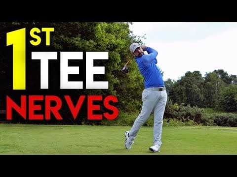 FIRST TEE NERVES - How to control them