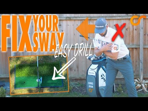 EASILY FIX YOUR BACKSWING SWAY