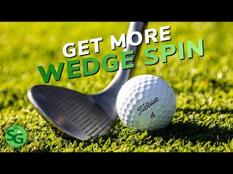 How to Get More Spin with your Wedges
