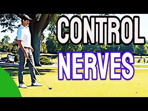 3 Simple Steps to Calm nerves in golf