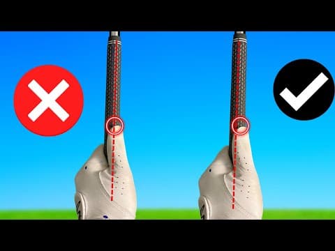 I COULDN'T STOP SLICING until I used Tom Watson's GRIP TECHNIQUE (simple fix)