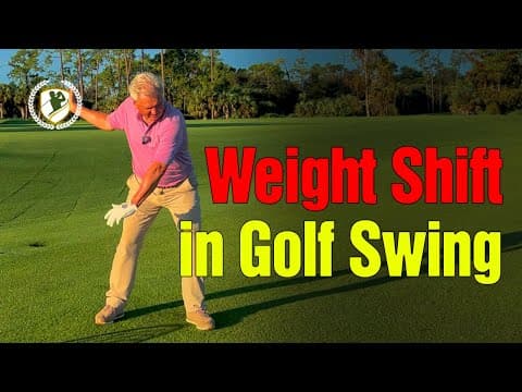 WEIGHT SHIFT in the Golf Swing - 3 Simple Drills