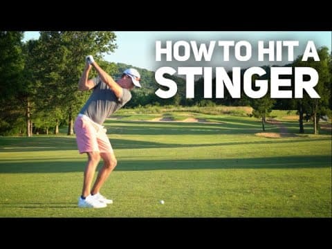 How To Hit A Stinger | The Shot Every Golfer Wants In The Bag