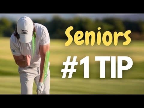 THE BEST tip for Senior Golfers for STRIKING! #golf #golfswing #commit 