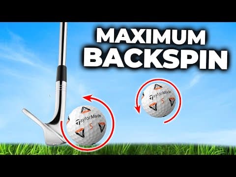 It's IMPOSSIBLE To Create BACKSPIN With Your Wedges If You Don't Do This!