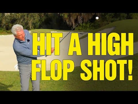 [SOFT Touch] How to Hit a HIGH FLOP Shot in Golf (LIKE THIS!)