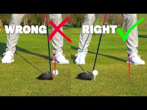 How to Fix Your Driver Slice in Just One Drill