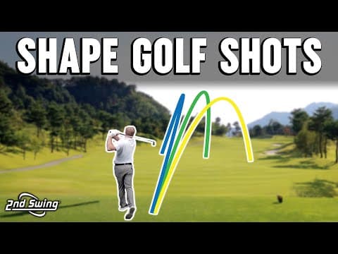 How To Shape Golf Shots | Draws, Fades, and Straight Shots